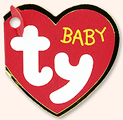 2017 Baby Ty 3rd generation swing tag