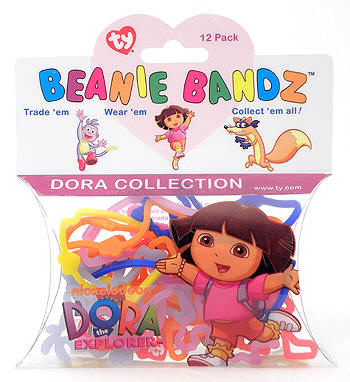 Dora Collection - Ty Beanie Bandz package