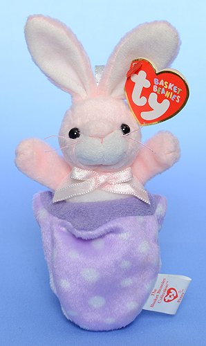 Petey - rabbit - Ty Basket Beanies