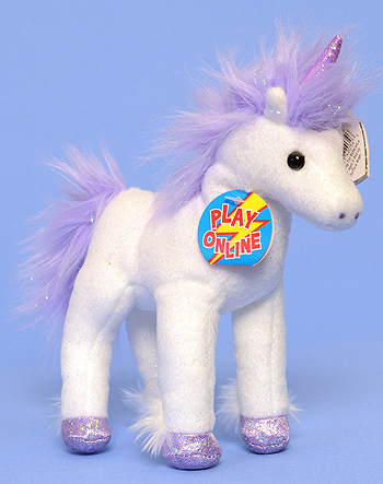 Fable - unicorn - Ty Beanie Babies 2.0