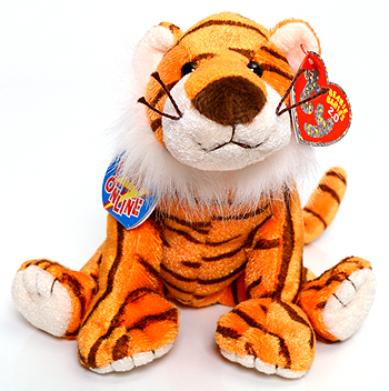 Oasis - tiger - Ty Beanie Babies 2.0