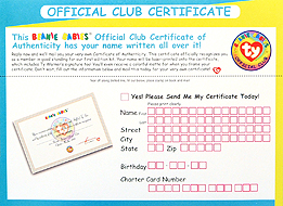 Gold Membership Kit application for official certificate - front