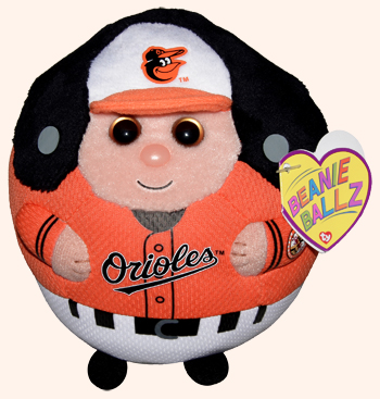 Baltimore Orioles - baseball player - Ty Beanie Ballz