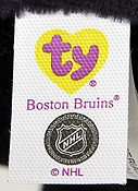 Boston Bruins (medium) - tush tag front
