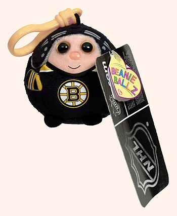 Boston Bruins (clip) - hockey player - Ty Beanie Ballz