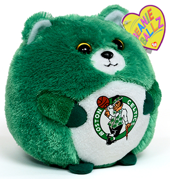 Boston Celtics - bear - Ty Beanie Ballz
