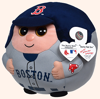Boston Red Sox (large) - baseball player - Ty Beanie Ballz