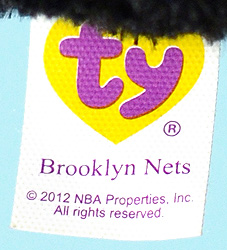 Brooklyn Nets - tush tag front