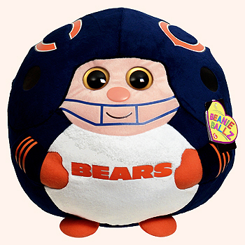 Chicago Bears (large) - football player - Ty Beanie Ballz