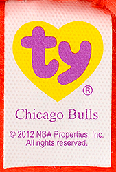 Chicago Bulls - tush tag front