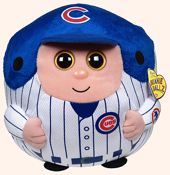 Chicago Cubs (medium) - baseball player - Ty Beanie Ballz