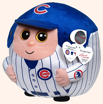 Chicago Cubs (medium) - baseball player - Ty Beanie Ballz