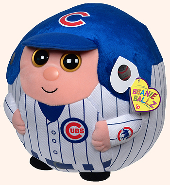 Chicago Cubs (large) - baseball player - Ty Beanie Ballz