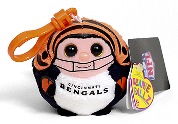 Cincinnati Bengals (key-clip) - football player - Ty Beanie Ballz