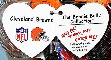 Cleveland Browns - swing tag inside