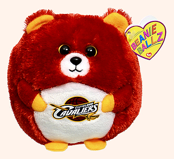 Cleveland Cavaliers - bear - Ty Beanie Ballz