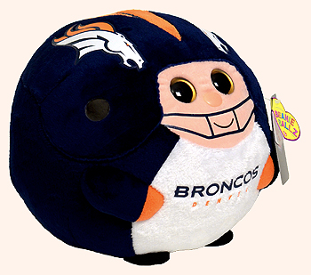 Denver Broncos (medium) - football player - Ty Beanie Ballz