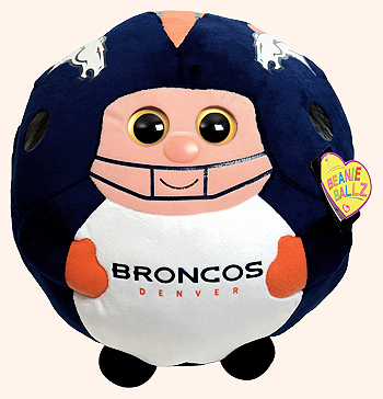 Denver Broncos (large) - football player - Ty Beanie Ballz