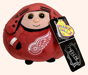 Detroit Red Wings - hockey player - Ty Beanie Ballz