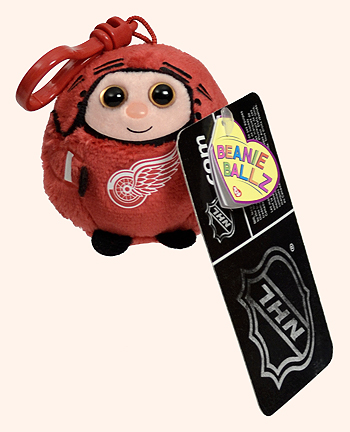 Detroit Red Wings (clip) - hockey player - Ty Beanie Ballz