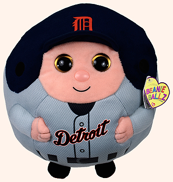 Detroit Tigers (medium) - baseball player - Ty Beanie Ballz