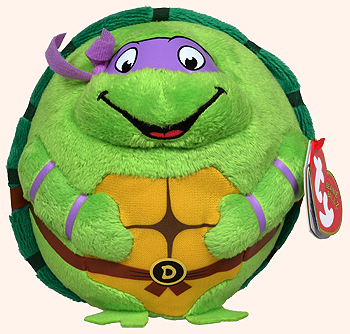 Donatello (teenage Mutant Ninja Turtles) - turtle - Ty Beanie Ballz