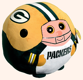 Green Bay Packers (large) - football player - Ty Beanie Ballz