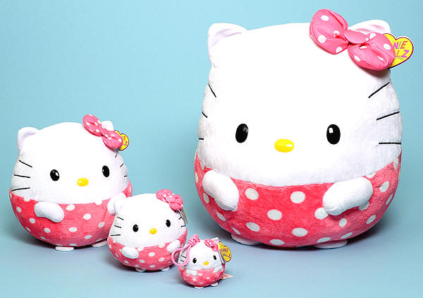 Hello Kitty Beanie Ballz - all four sizes