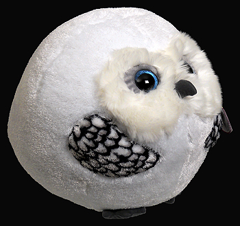 Hoots (large) - snowy owl - Ty Beanie Ballz