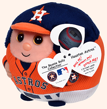 Houston Astros - baseball player - Ty Beanie Ballz