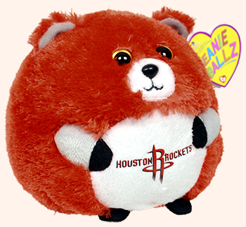 Houston Rockets - bear - Ty Beanie Ballz