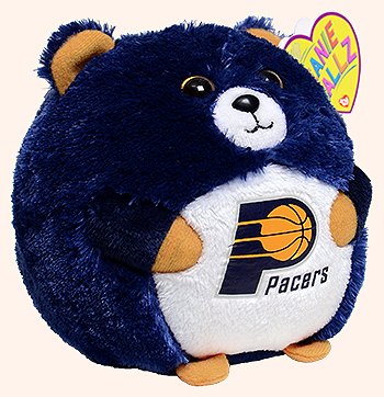 Indiana Pacers - bear - Ty Beanie Ballz
