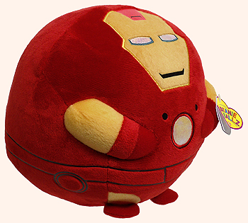Iron Man (medium) - superhero - Ty Beanie Ballz