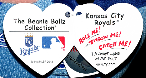 Kansas City Royals - swing tag inside