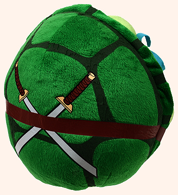 Leonardo (medium) - turtle - Ty Beanie Ballz (original shell design)