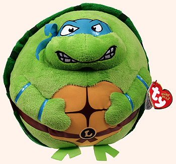 Leonardo (medium, teenage Mutant Ninja Turtles) - turtle - Ty Beanie Ballz