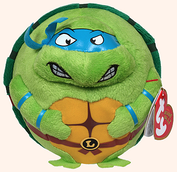 Leonardo (teenage Mutant Ninja Turtles) - turtle - Ty Beanie Ballz