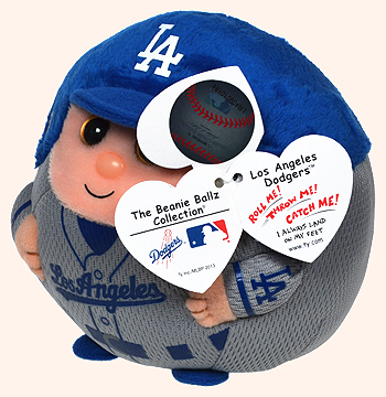 Los Angeles Dodgers - baseball player - Ty Beanie Ballz