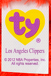 Los Angeles Clippers - tush tag front