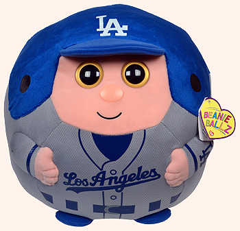 Los Angeges Dodgers (large) - baseball player - Ty Beanie Ballz