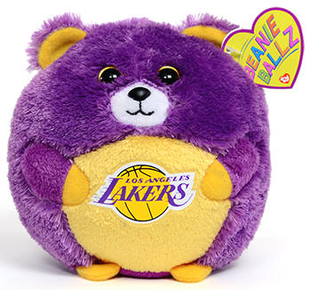 Los Angeles Lakers - bear - Ty Beanie Ballz