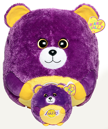 Los Angeles Lakers Beanie Ballz - regular size and extra lzrge