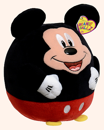 Mickey (medium) - mouse - Ty Beanie Ballz