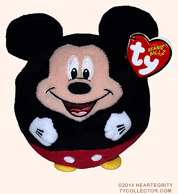 Mickey with sound - mouse - Ty Beanie Ballz