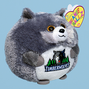 Minnesota Timberwolves - wolf - Ty Beanie Ballz