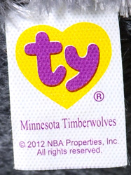 Minnesota Timberwolves - tush tag front