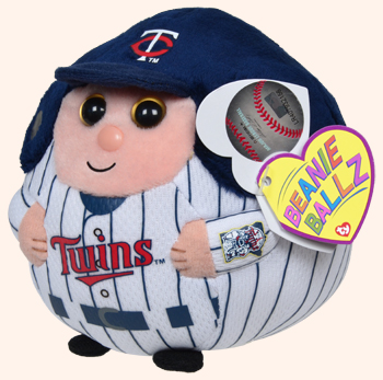 Minnesota Twins - baseball player - Ty Beanie Ballz