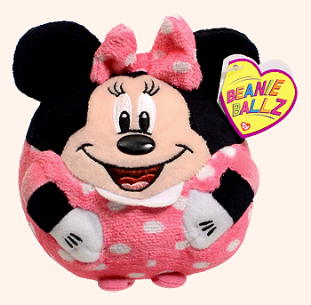 Minnie - mouse - Ty Beanie Ballz