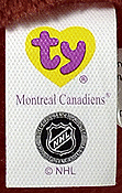 Montreal Canadiens - tush tag front