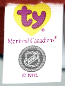 Montreal Canadiens (large) - tush tag front